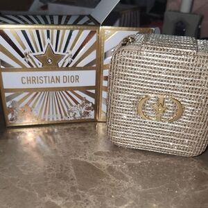 Dior Shimmering Gold Mini Bag